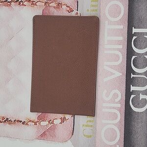 Louis Vuitton Textured Tan Wallet(# SP1010)